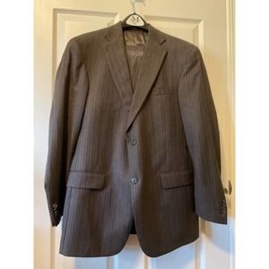 💚Heart Shcaffiner Modern 2 piece suit 40R NWOT